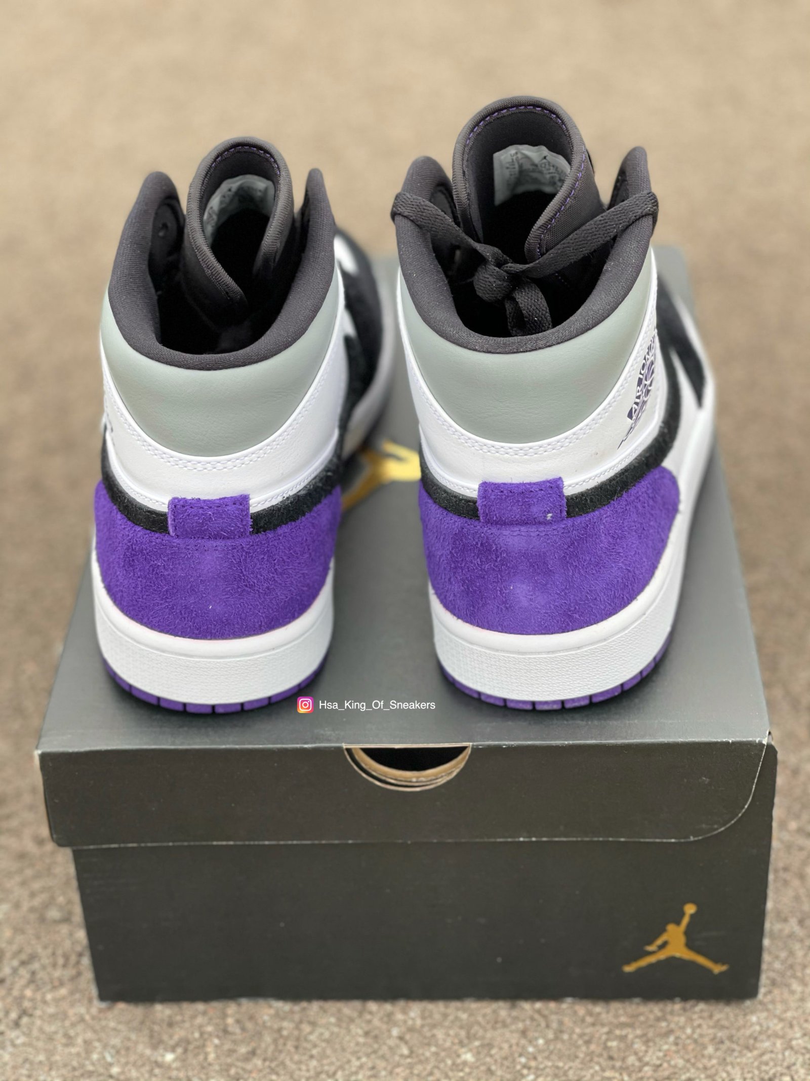 Air Jordan 1 MID SE Purple – HSA STORE