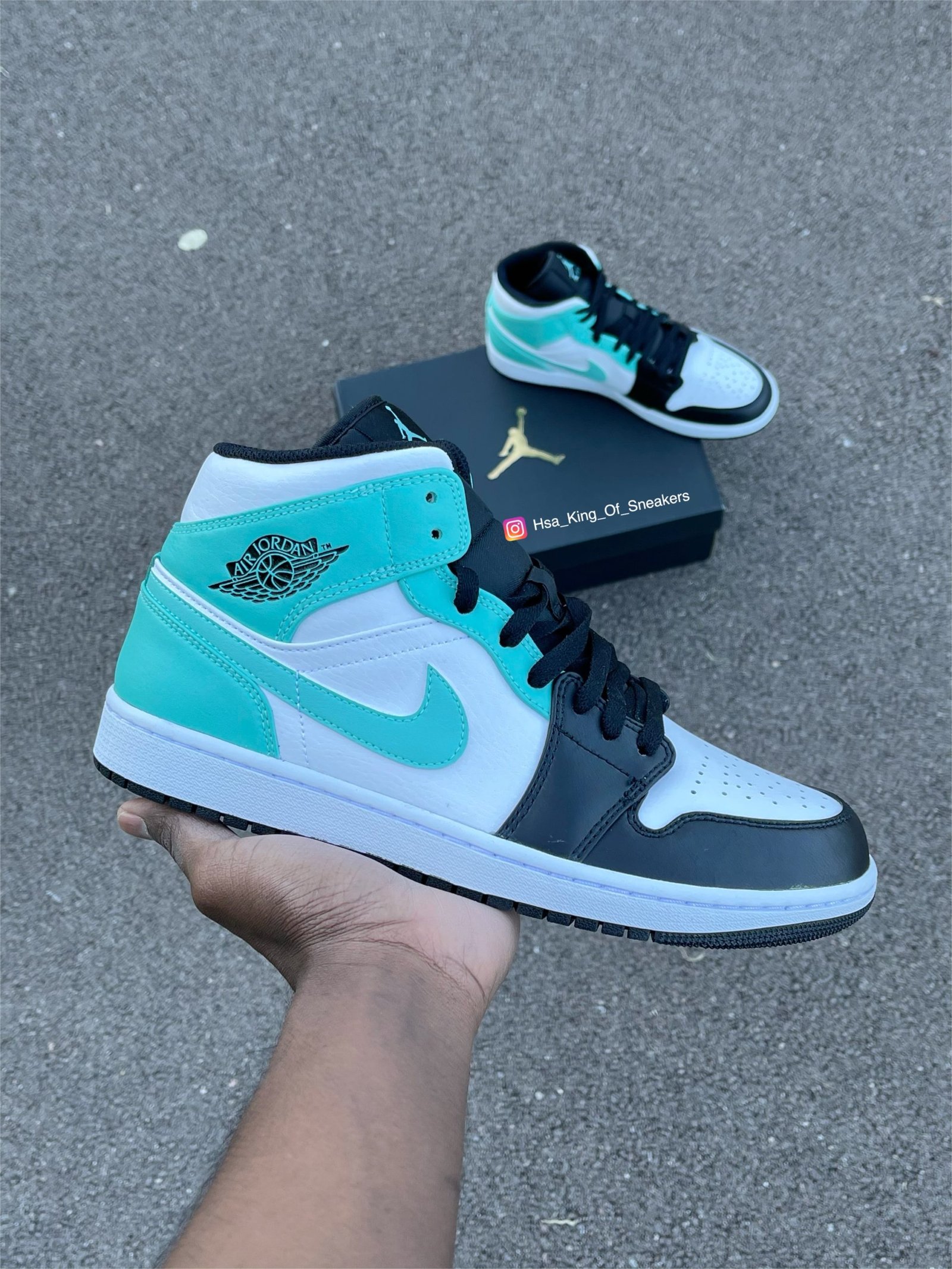 Air Jordan 1 Mid Tropical Twist Igloo (GS) – HSA STORE