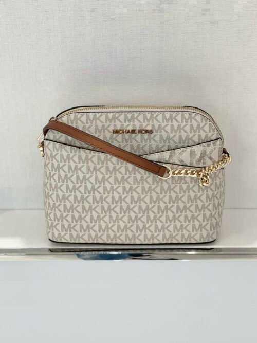 Sac À Bandoulière Michael Kors Jet set Item beige