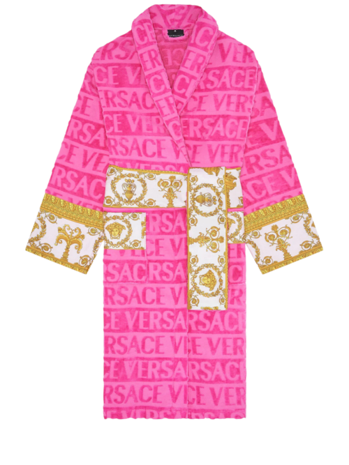 Peignoir Versace Baroque Rose