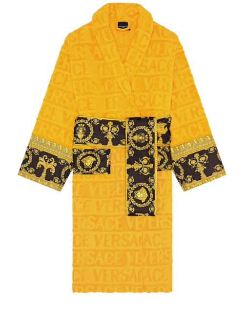 Peignoir Versace Baroque Jaune