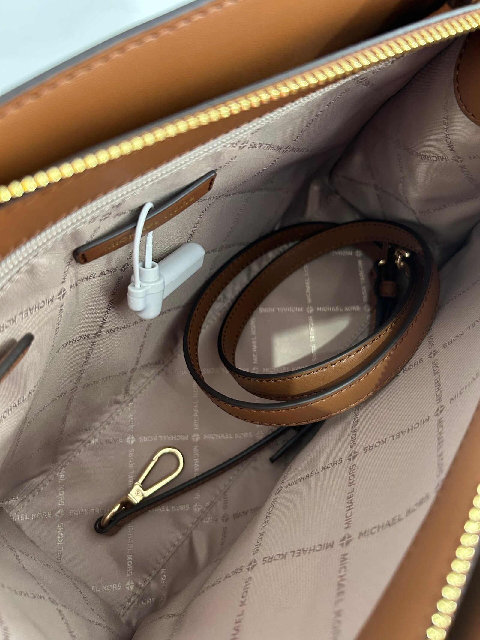 Sac À Main Michael Kors Satchel Brown – Image 4