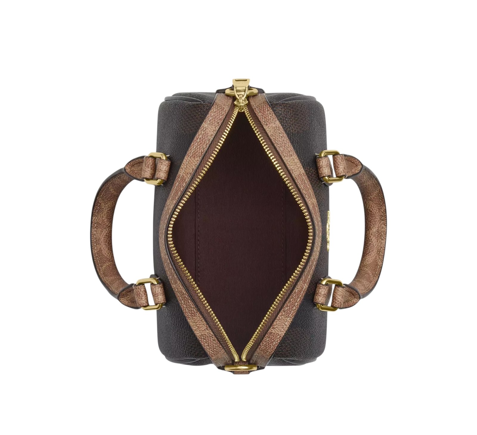 Sac À Bandoulière Coach Satchel Mini Rowan Marron Noyer S – Image 7