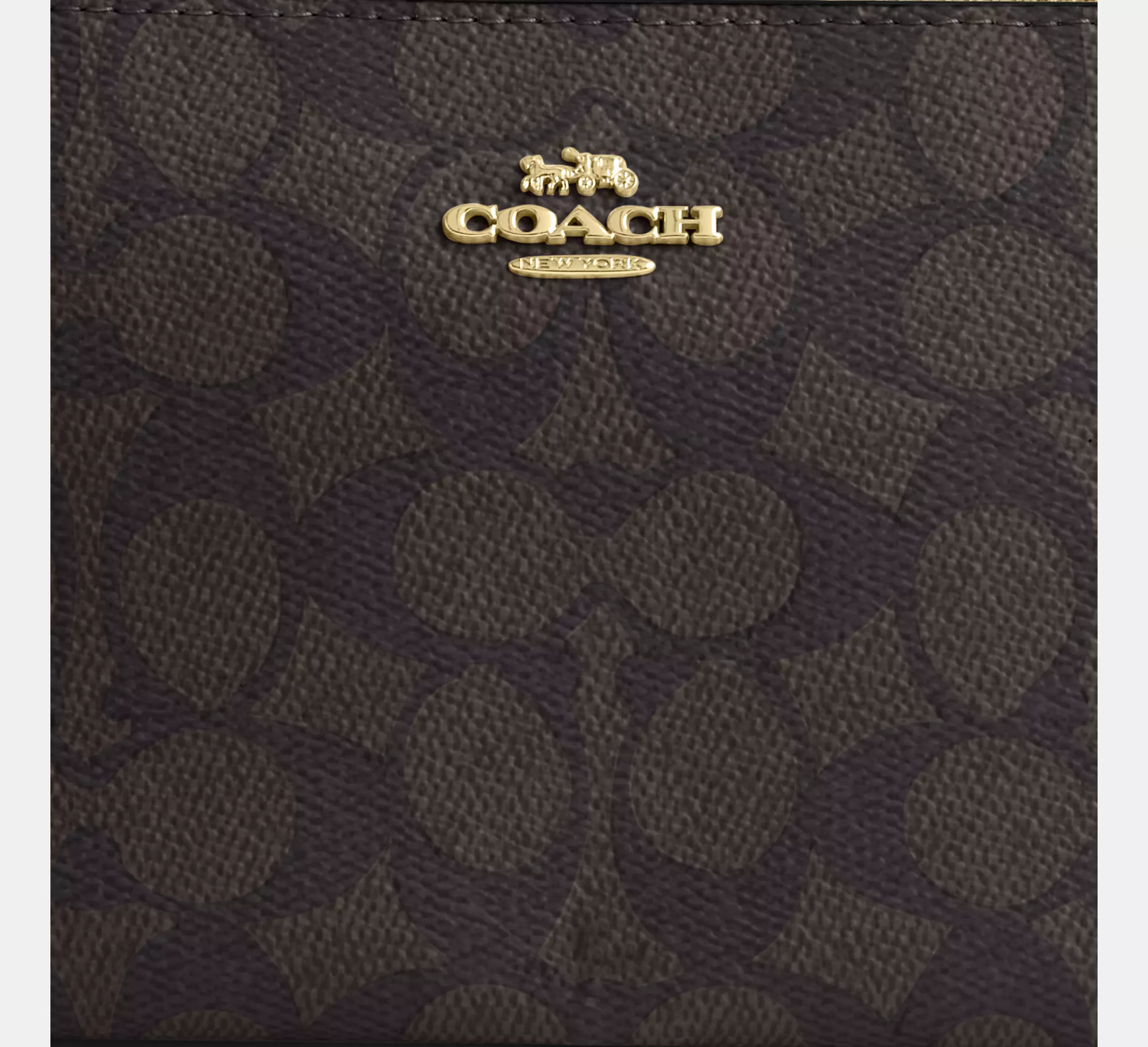 Sac À Bandoulière Coach Nolita 19 en Toile Marron S – Image 6