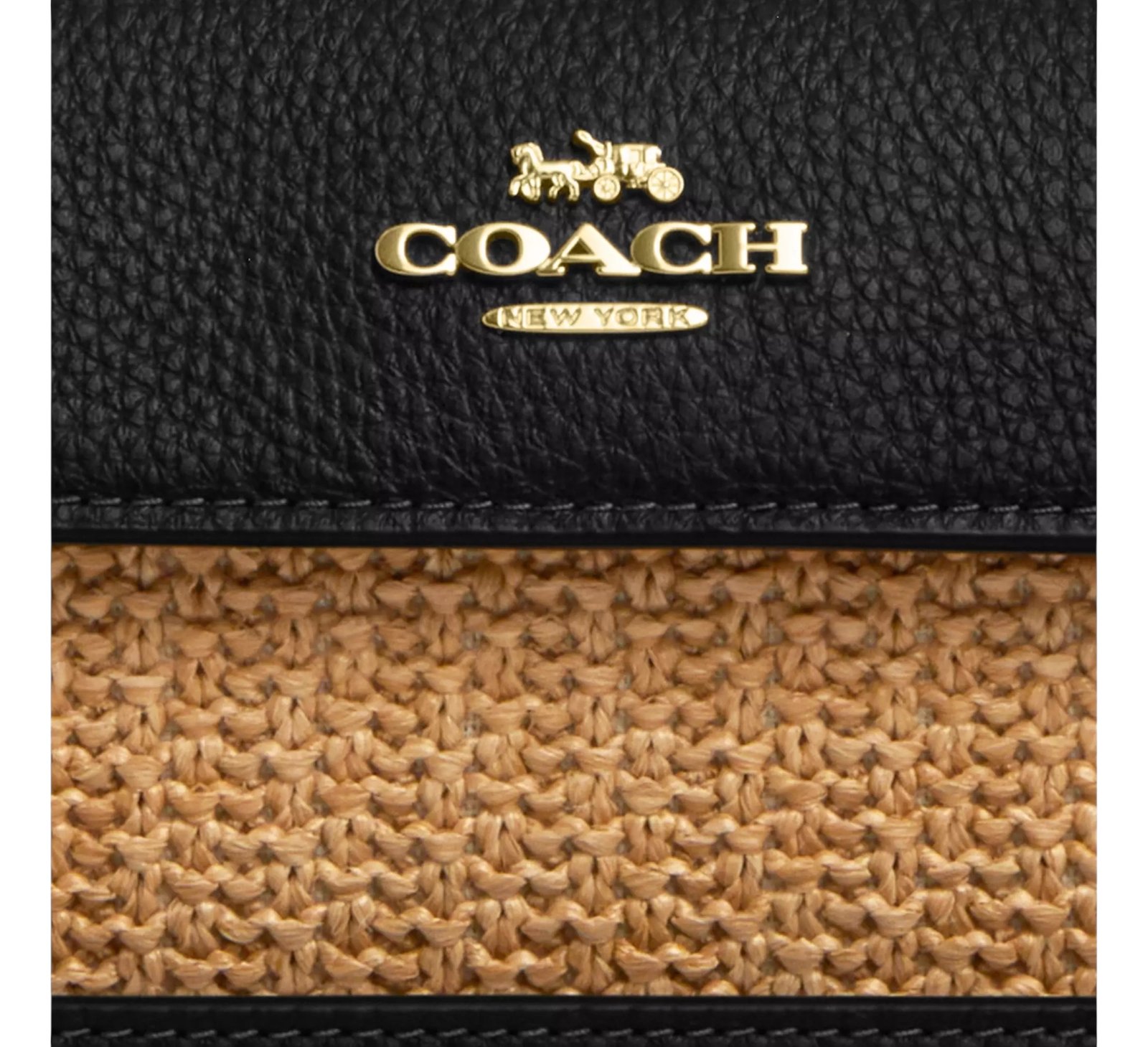 Sac À Bandoulière Coach Hailey en Toile Marron Noir XS – Image 5