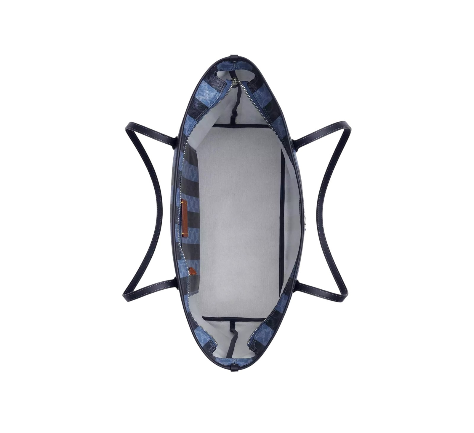 Sac À Cabas Coach City En Toile Bleu XXL – Image 4