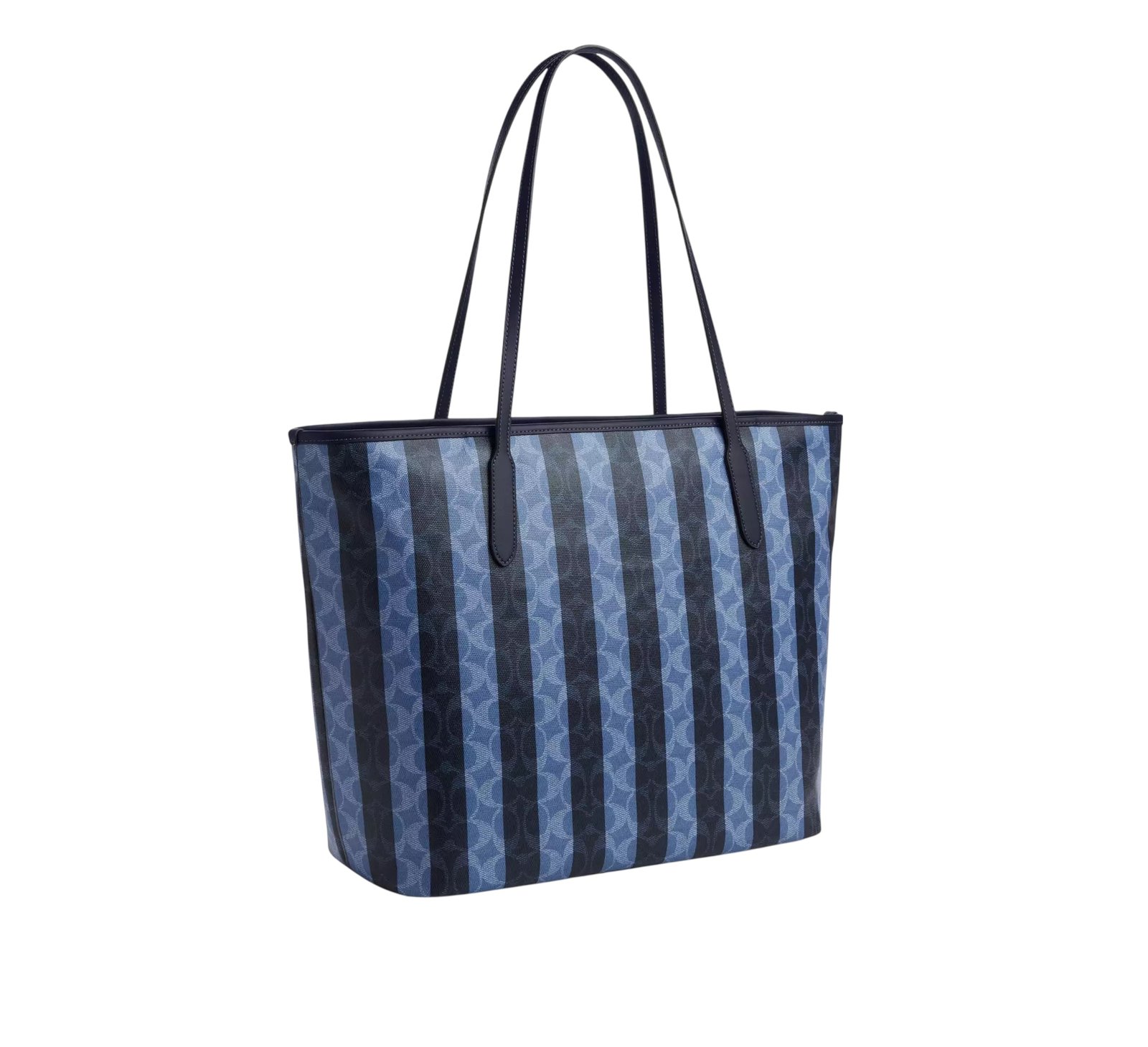 Sac À Cabas Coach City En Toile Bleu XXL – Image 3