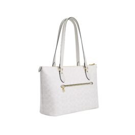 Sac À Cabas Coach Gallery En Toile Blanc L