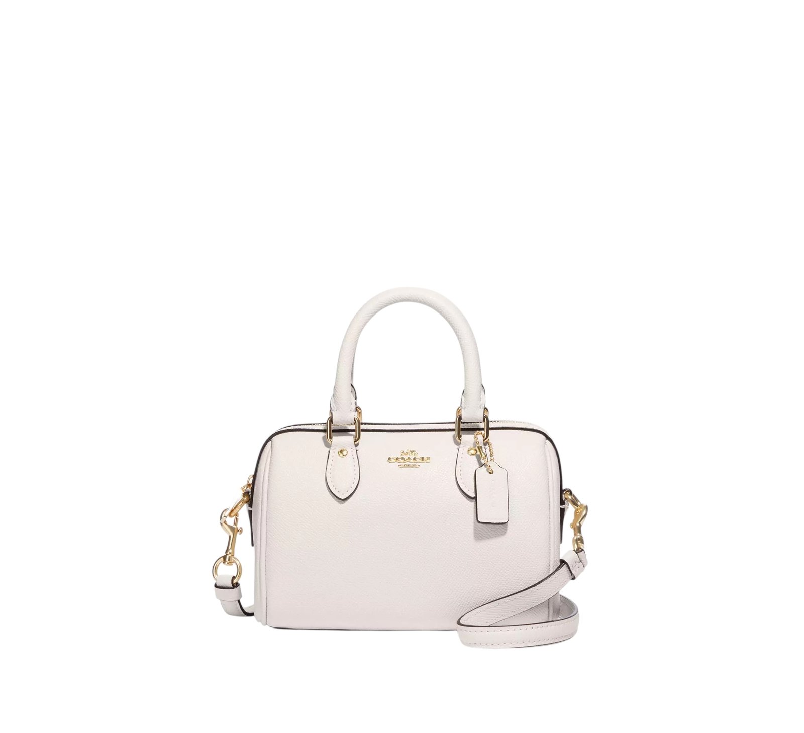 Sac À Bandoulière Coach Satchel Mini Rowan Blanc S