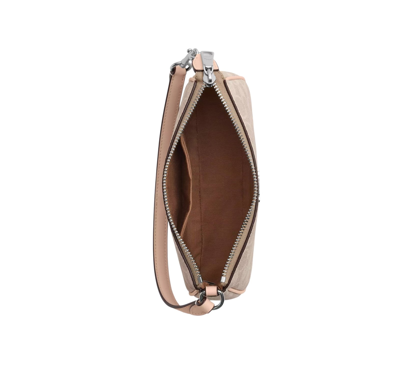 Sac À Bandoulière Coach Nolita 19 en Toile Beige Clair S – Image 2