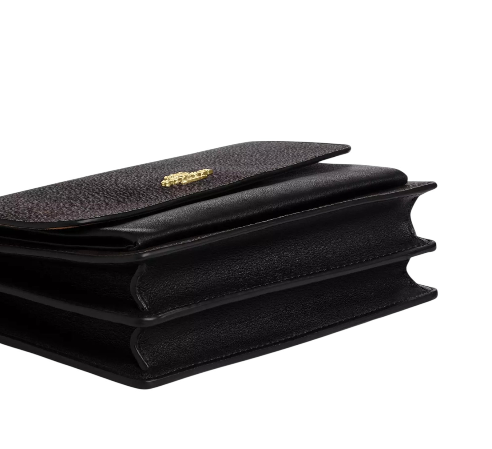 Sac À Bandoulière Coach MINI Klare en Toile Marron Noir S – Image 5