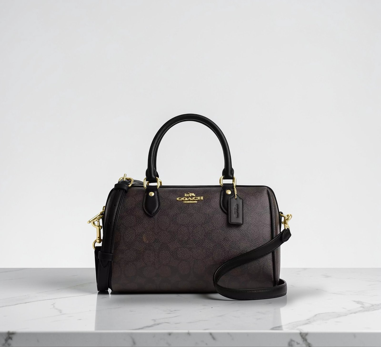 Sac À Bandoulière Coach Satchel Rowan M