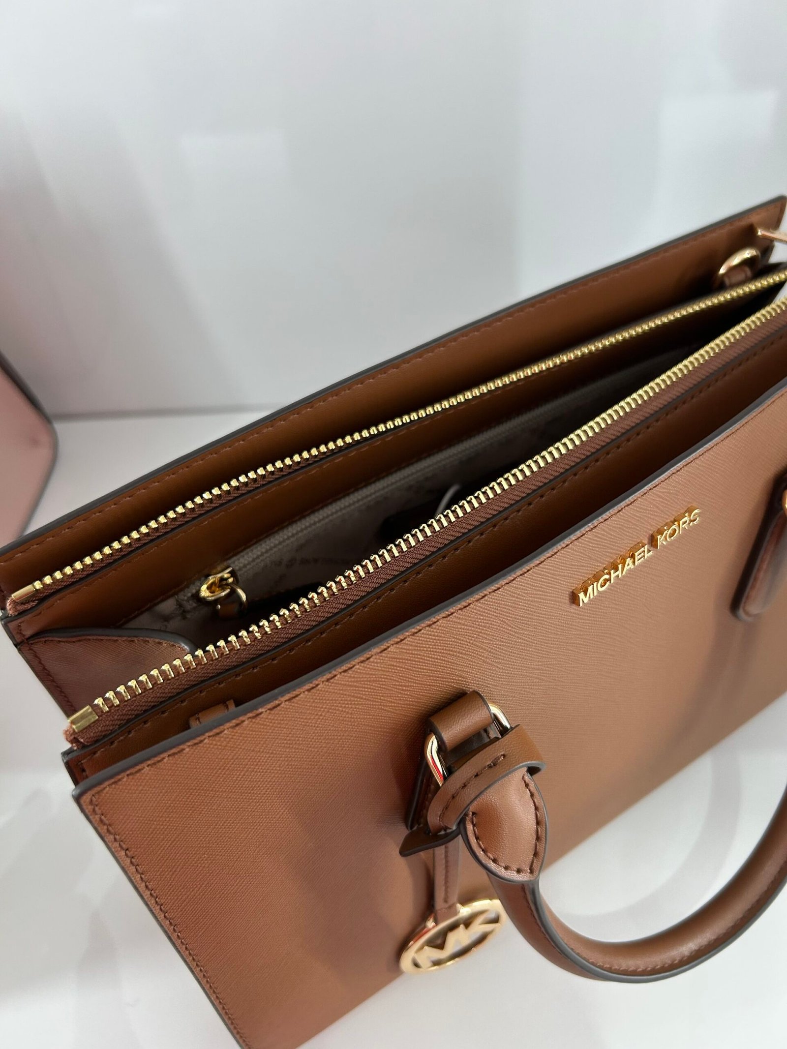 Sac À Main Michael Kors Satchel Brown – Image 3