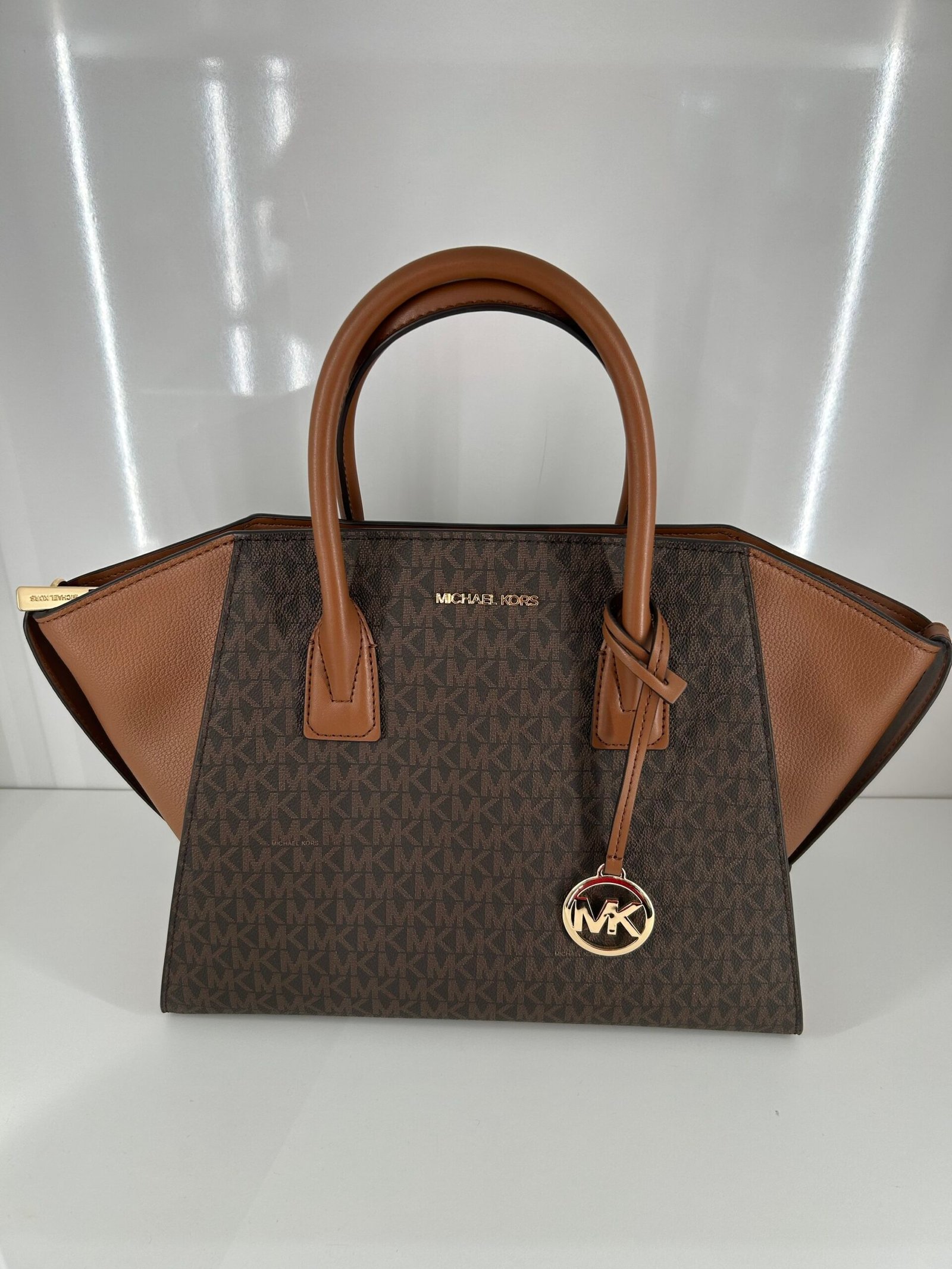 Sac À Main Michael Kors Avril Brown L