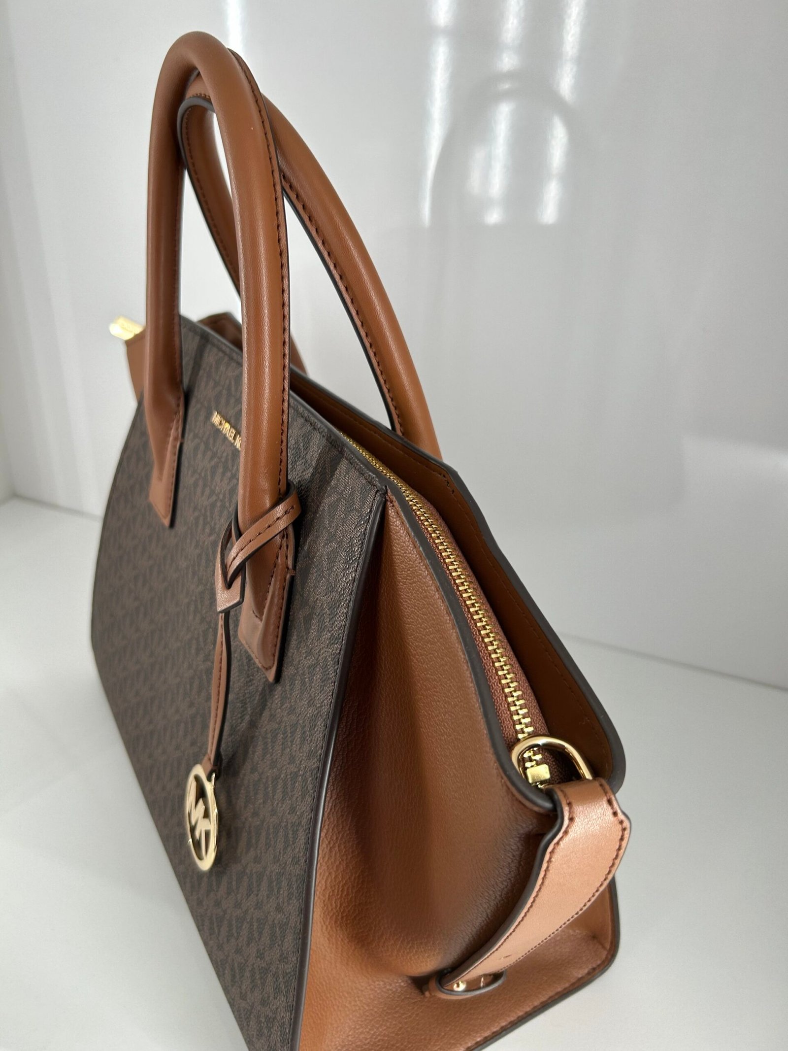Sac À Main Michael Kors Avril Brown L – Image 2