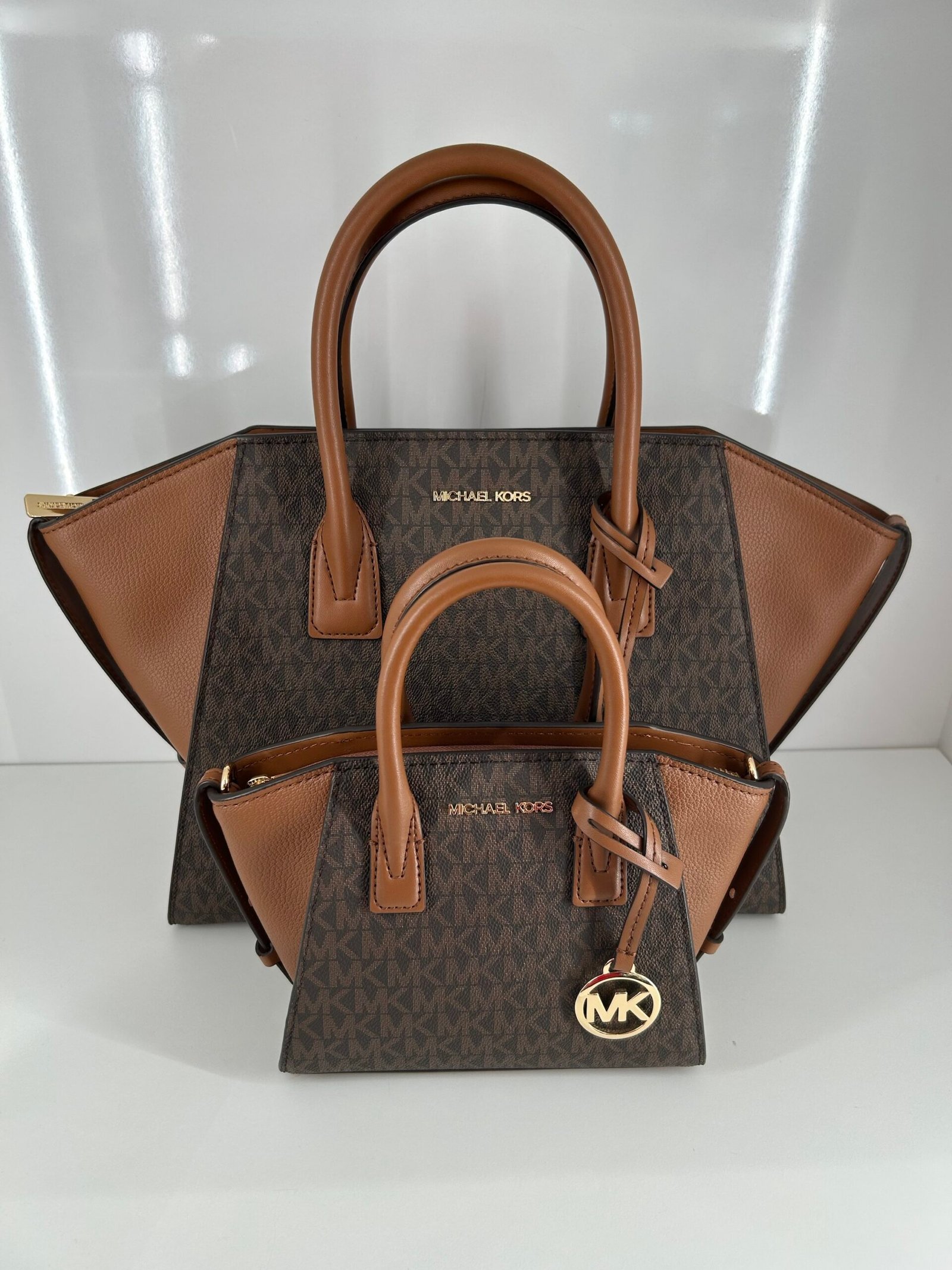 Sac À Main Michael Kors Mini Avril Brown XS – Image 3