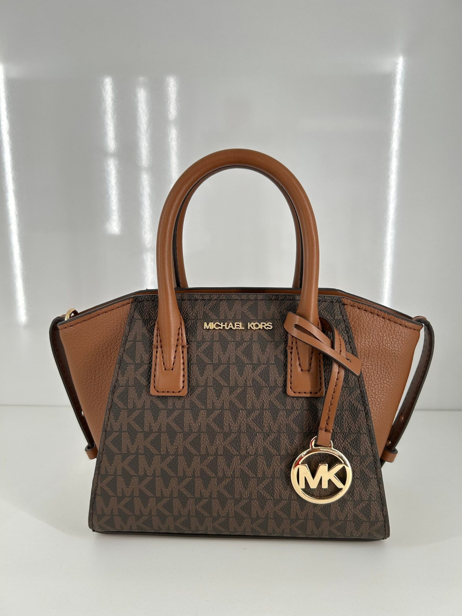 Sac À Main Michael Kors Mini Avril Brown XS