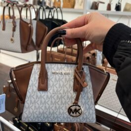 Sac À Main Michael Kors Mini Avril Beige XS