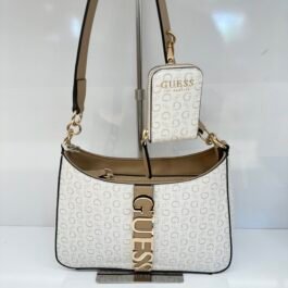 Sac À Bandoulière Mini SHW Guess  Beige