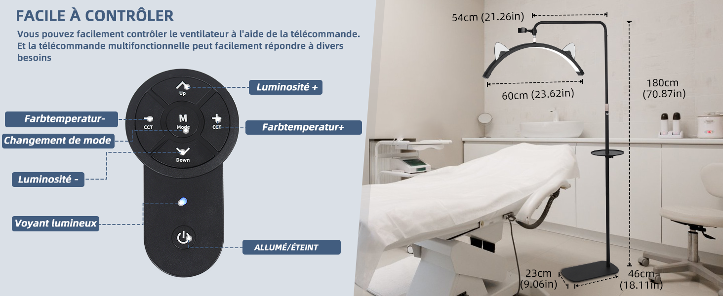 Lampe LED Haute Qualité 50W – Salon Beauté & Studio – Image 12