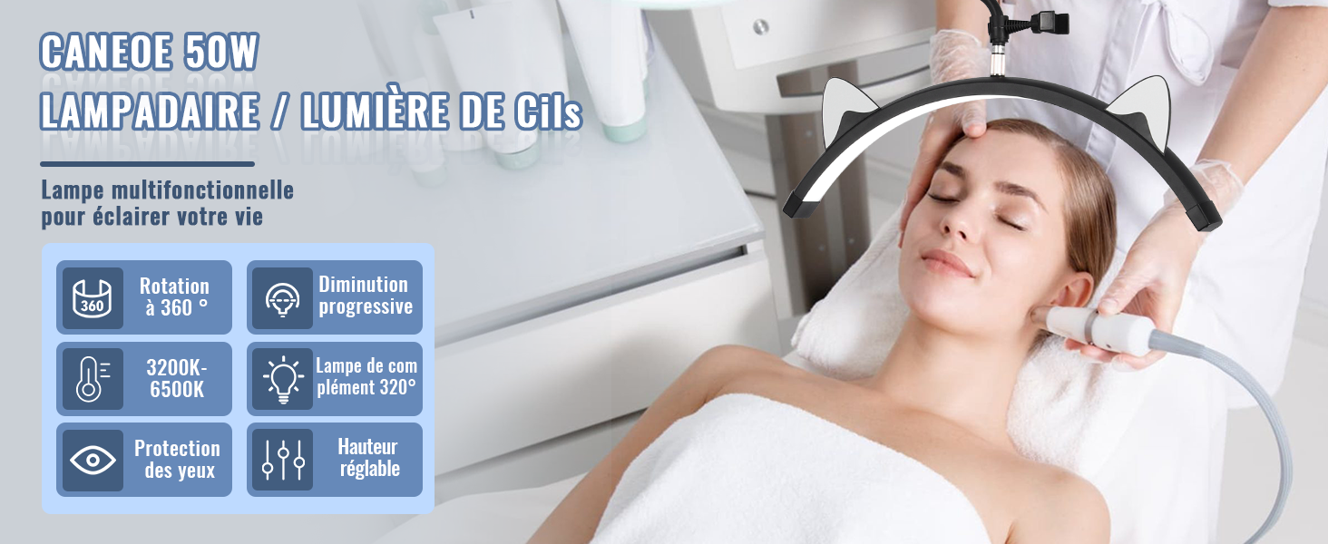 Lampe LED Haute Qualité 50W – Salon Beauté & Studio – Image 5