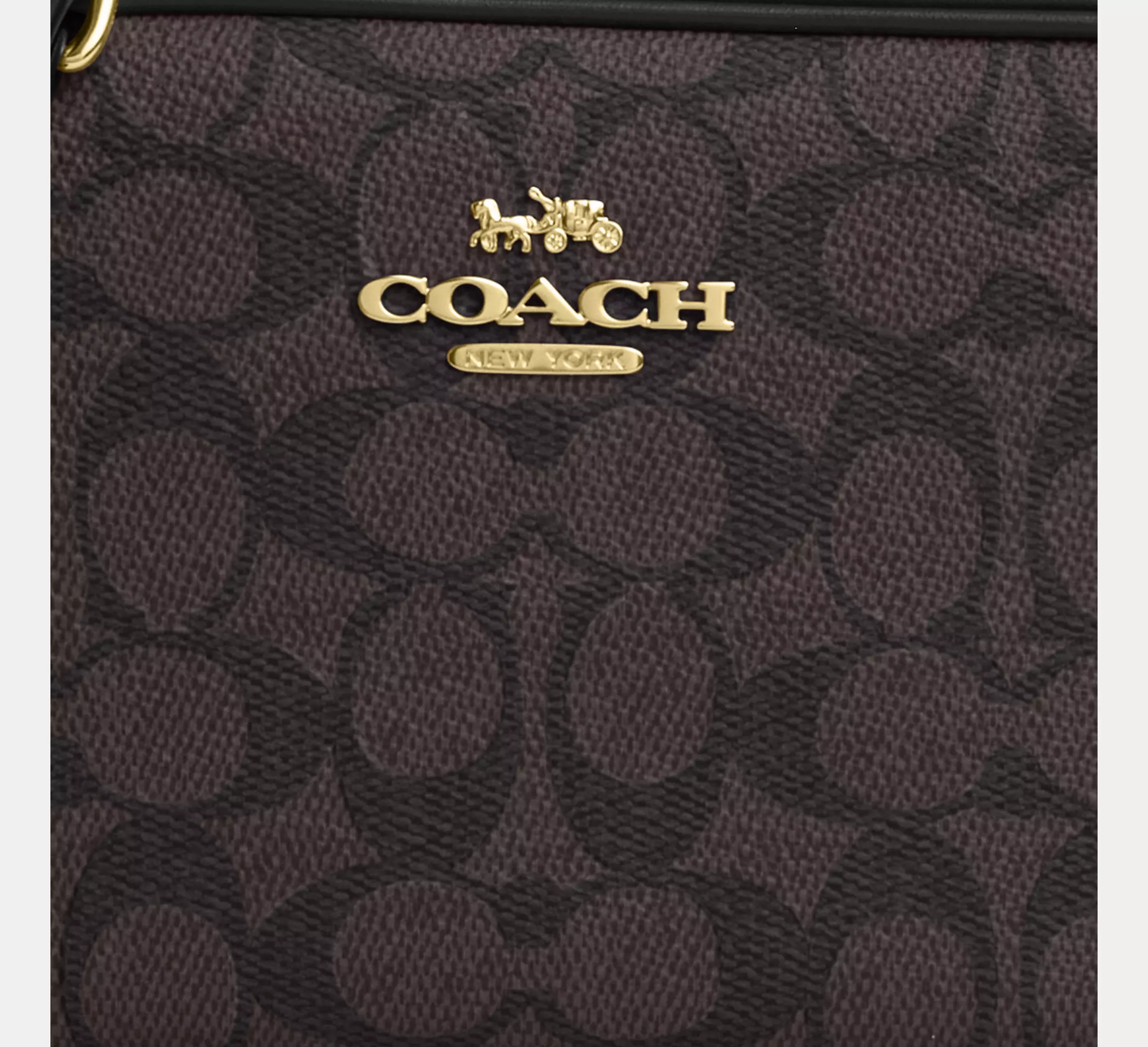 Sac À Bandoulière Coach Mini Jamie en toile Noir XS – Image 6