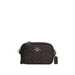 Sac À Bandoulière Coach Mini Jamie en toile Noir XS