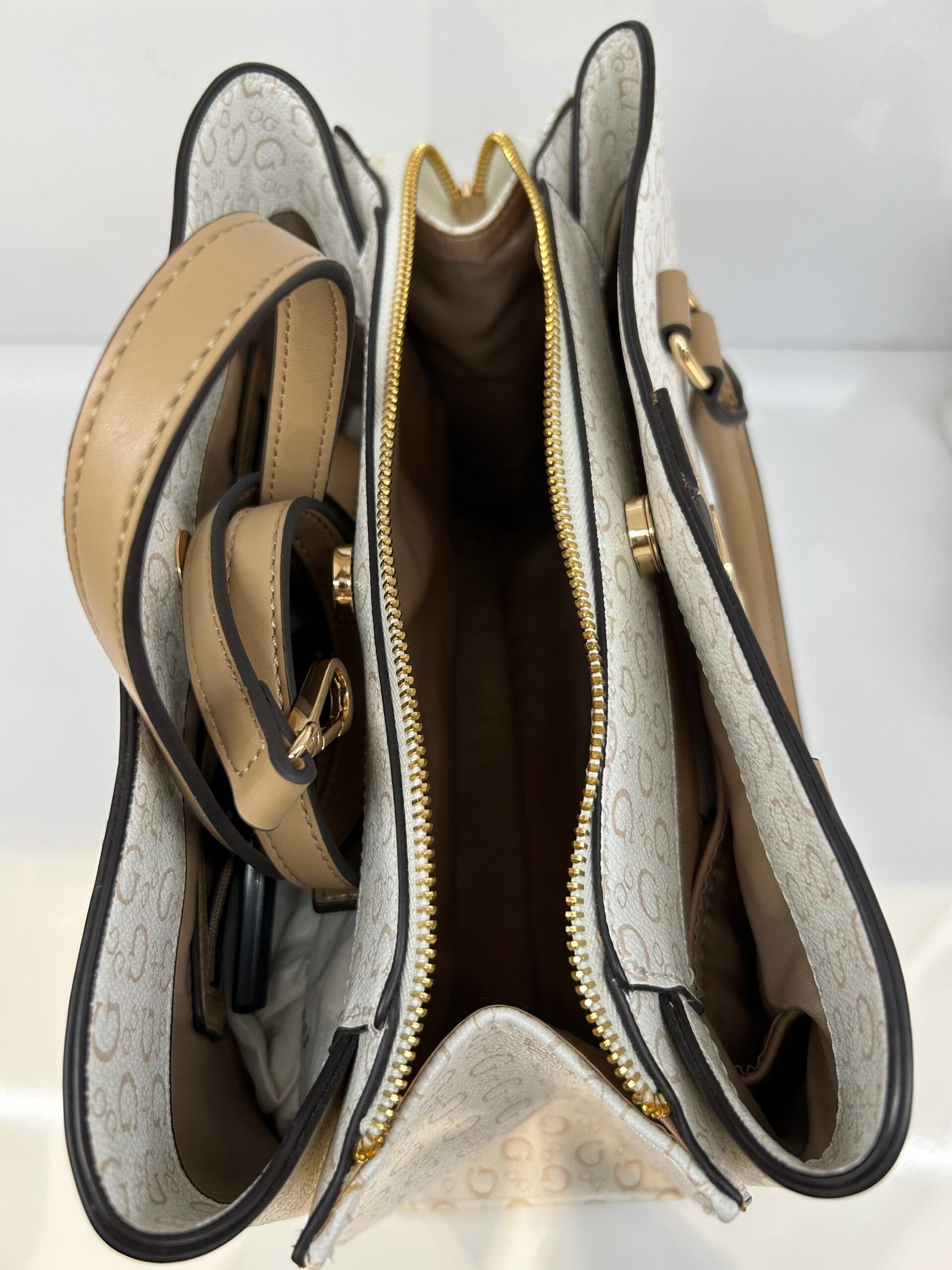 Sac À Bandoulière Carryal Blanc – Image 6