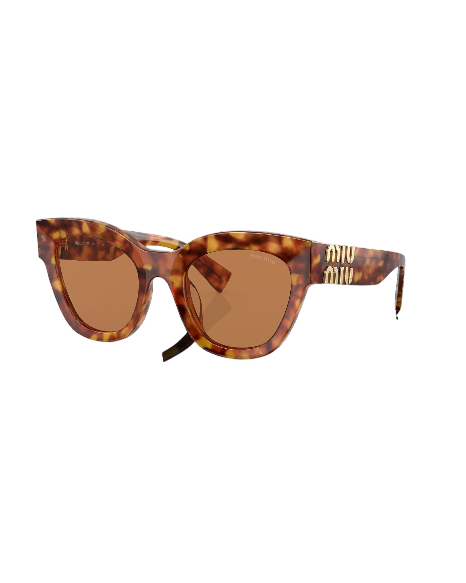 Lunettes de Soleil Miu Miu Glimpse MU 01YS Écaille