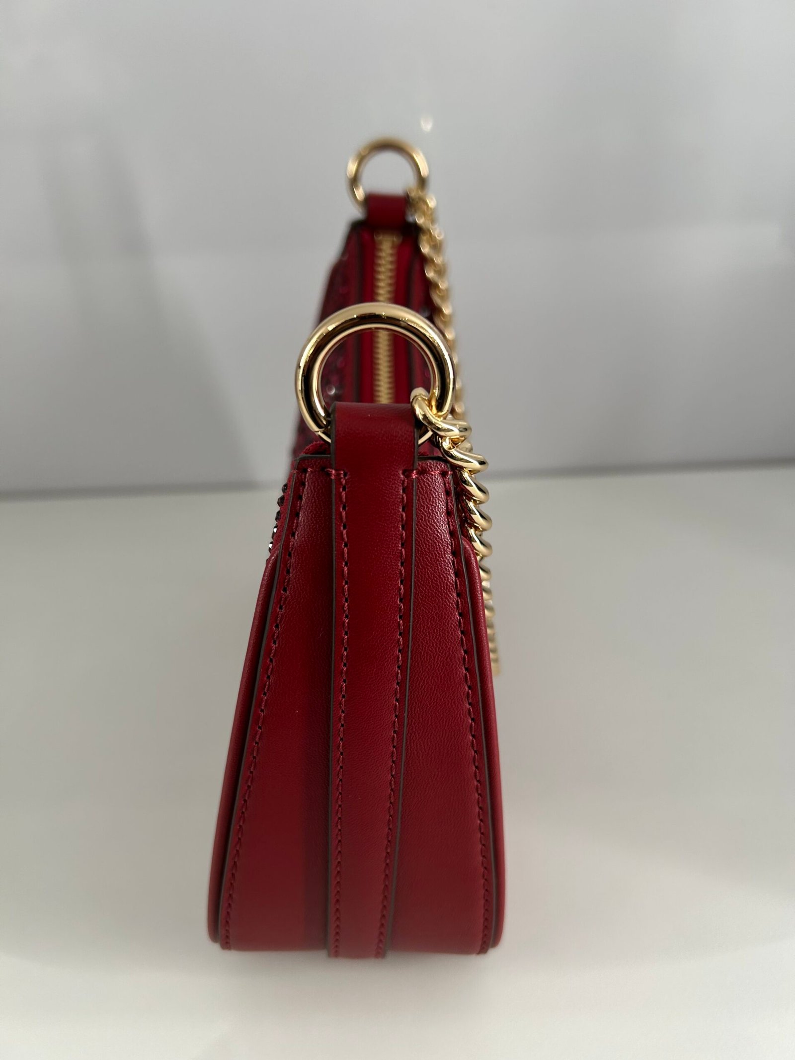 Sac À Bandoulière Michael Kors Chain Red ( LIMITÉ ) – Image 5
