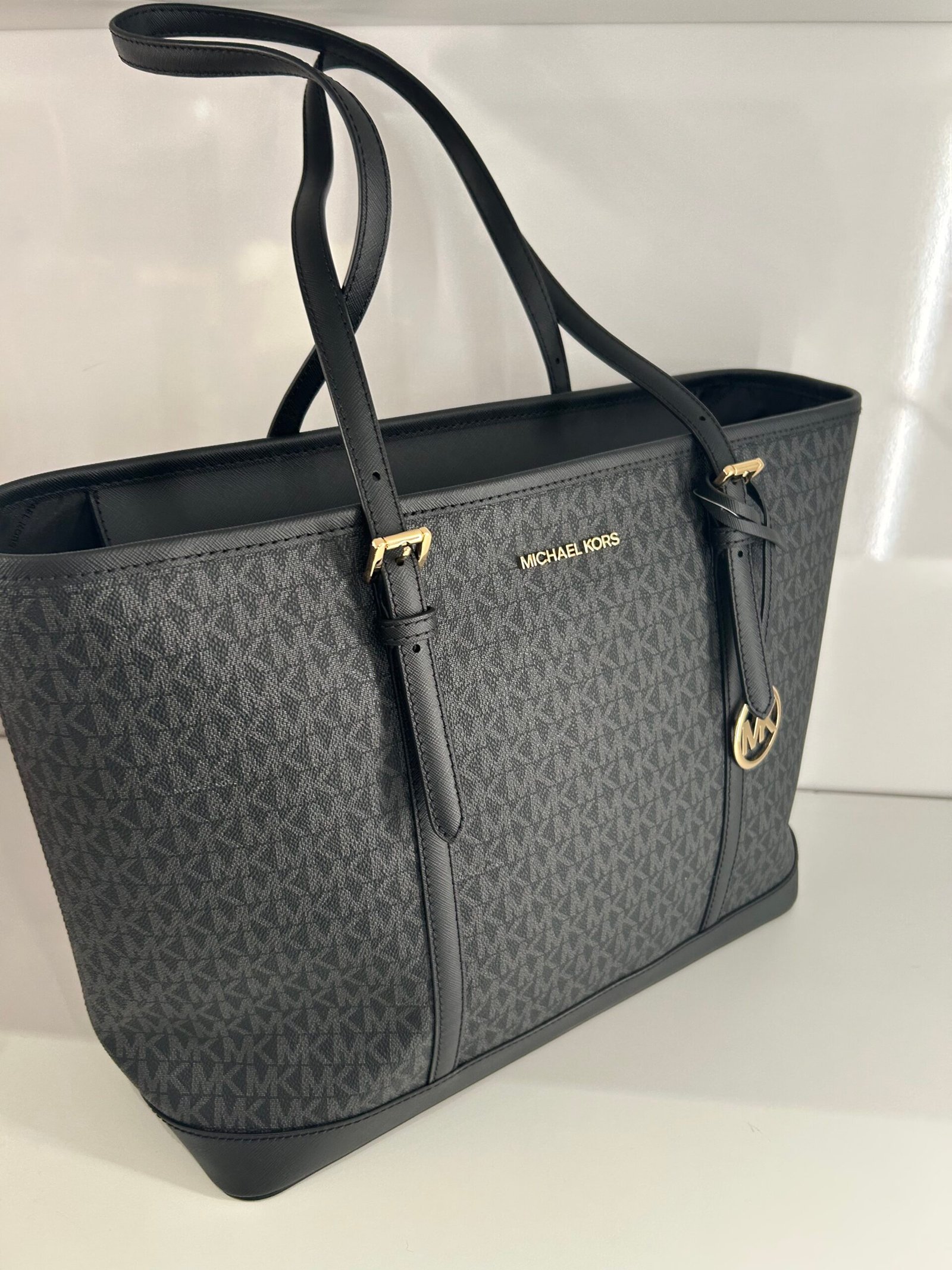 Sac À Main Michael Kors Jet Set Travel Black – Image 2