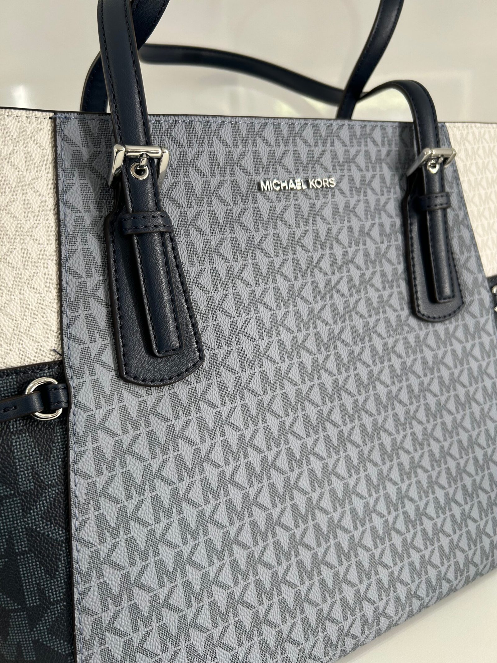 Sac À Main Michael Kors Voyager Tote Bleu – Image 2