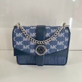 Sac À Bandoulière Michael Kors Xbody Denin Bleu