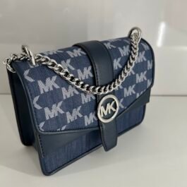 Sac À Bandoulière Michael Kors Xbody Denin Bleu