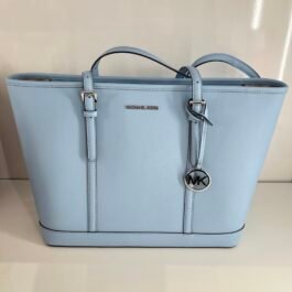 Sac À Main Michael Kors Jet Set Travel Bleu