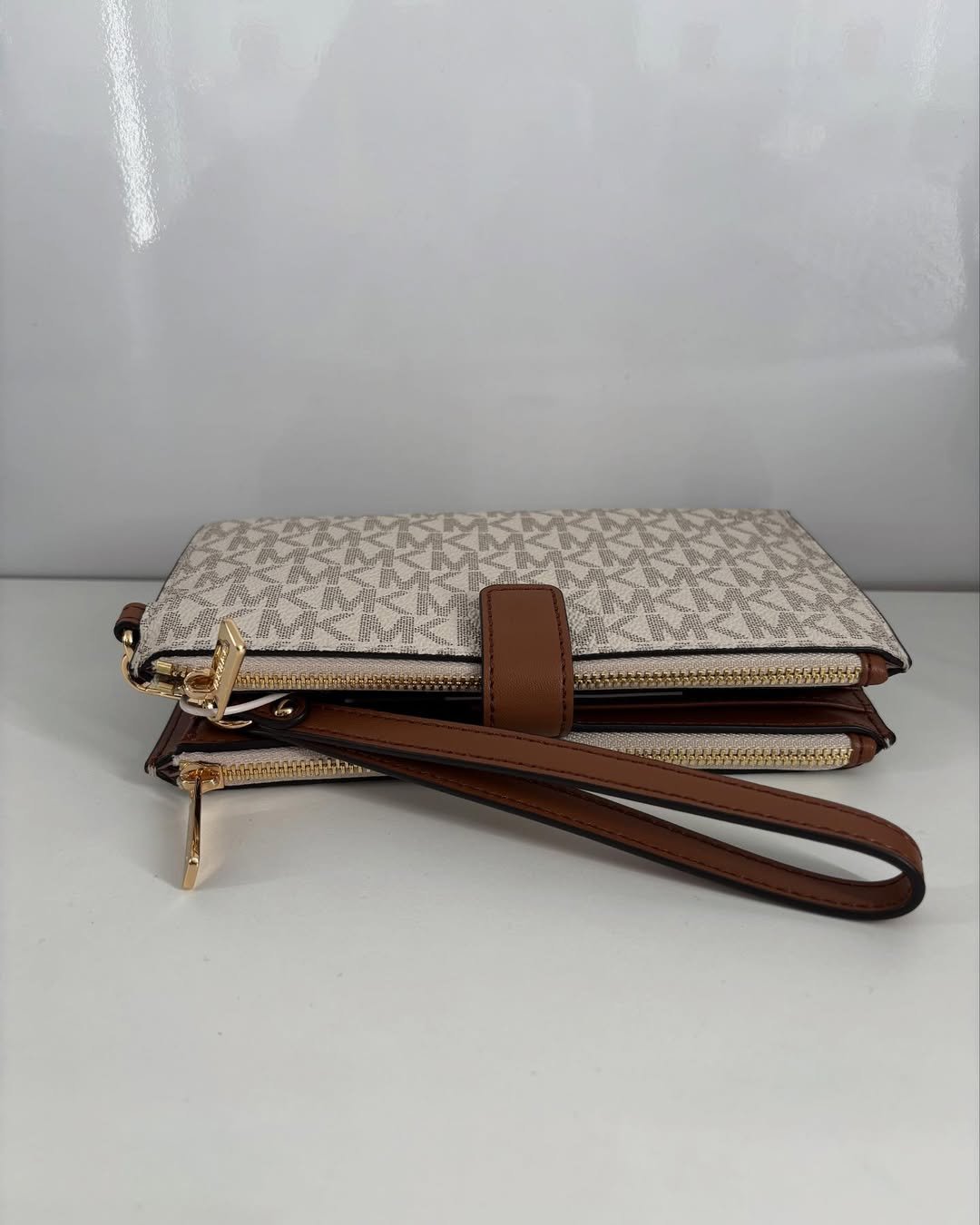 Porte Monnaie Michael Kors JST Beige – Image 3