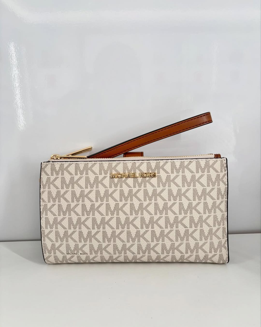 Porte Monnaie Michael Kors JST Beige