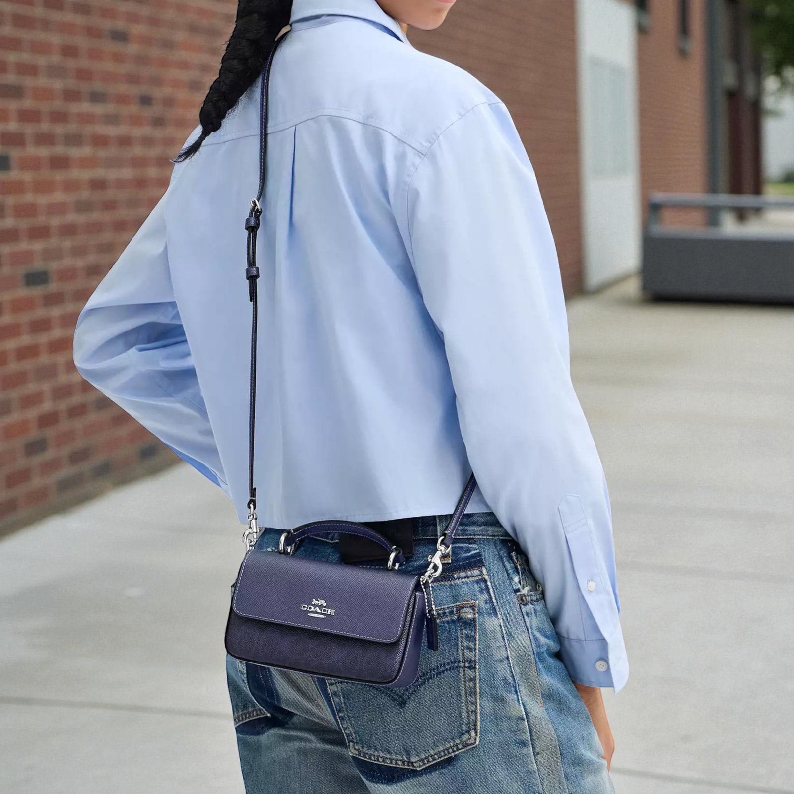 Sac À Bandoulière Mini Coach à Poignée Josie – Image 3