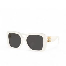 Lunettes de Soleil Miu Miu Glimpse MU 01YS White