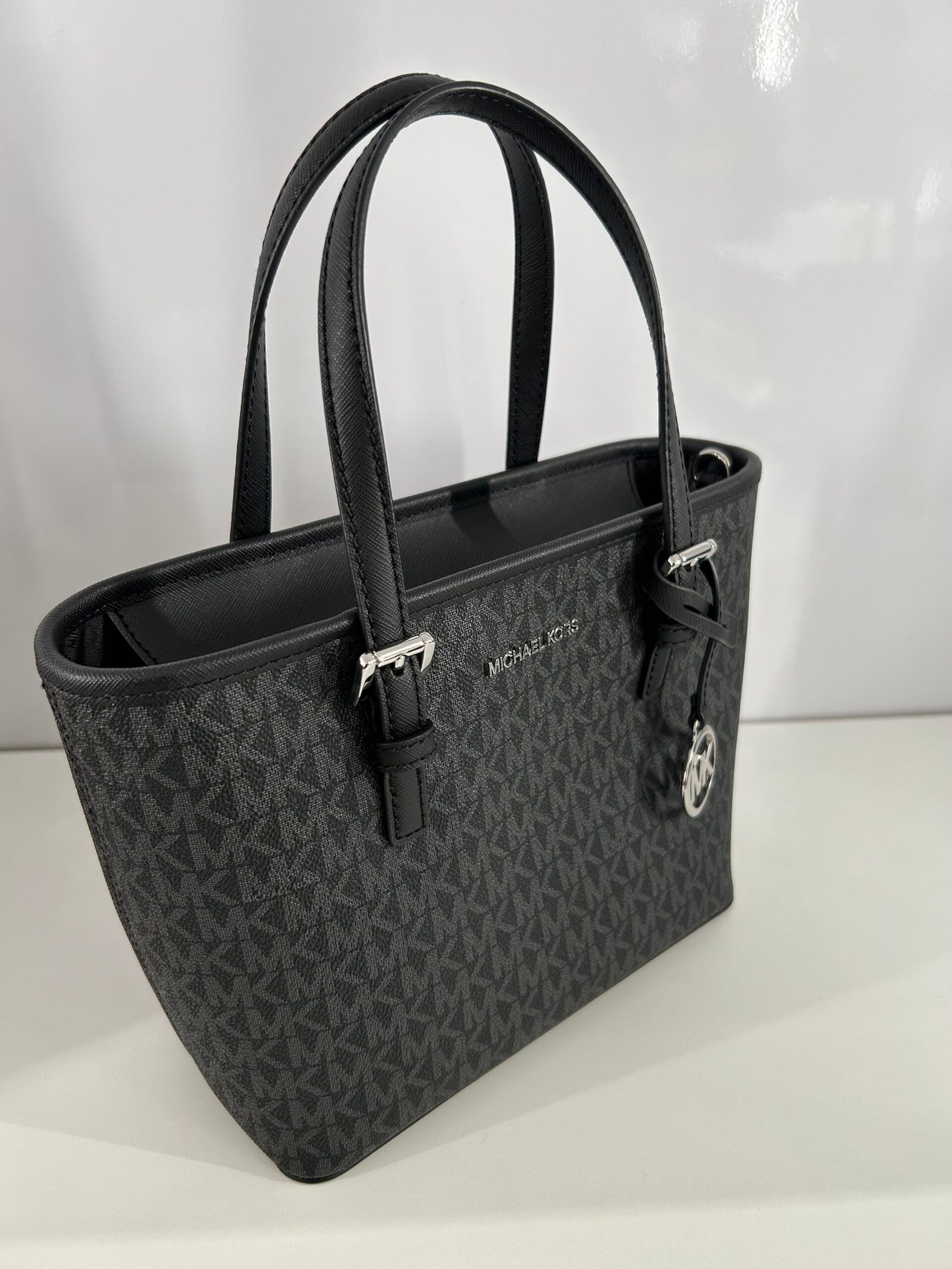 Sac à Bandoulière Michael Kors Mini Jet Set Black – Image 2
