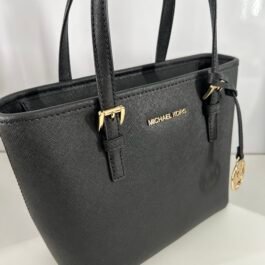 Sac à Bandoulière Michael Kors Mini Jet Set Black 2