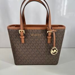 Sac à Bandoulière Michael Kors Mini Jet Set Brown