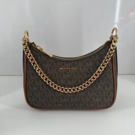 Sac à Bandoulière Michael Kors Charm Chain Brown
