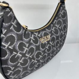 Sac À Main Guess Top Lune Noir
