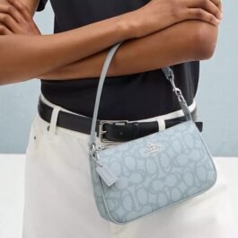 Sac À Bandoulière Coach Nolita 19 Bleu S