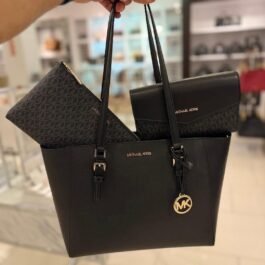 Sac à Bandoulière Michael Kors Charlotte 3 en 1 Noir