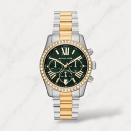 Montre Michael Kors Lexington pour Femme Or Strass