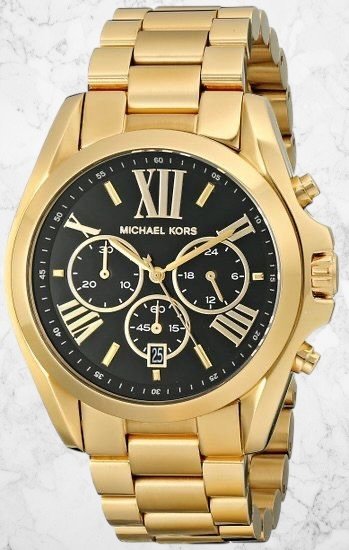 Montre Michael Kors pour Mixte Bradshaw Or et cadran noir – Image 7