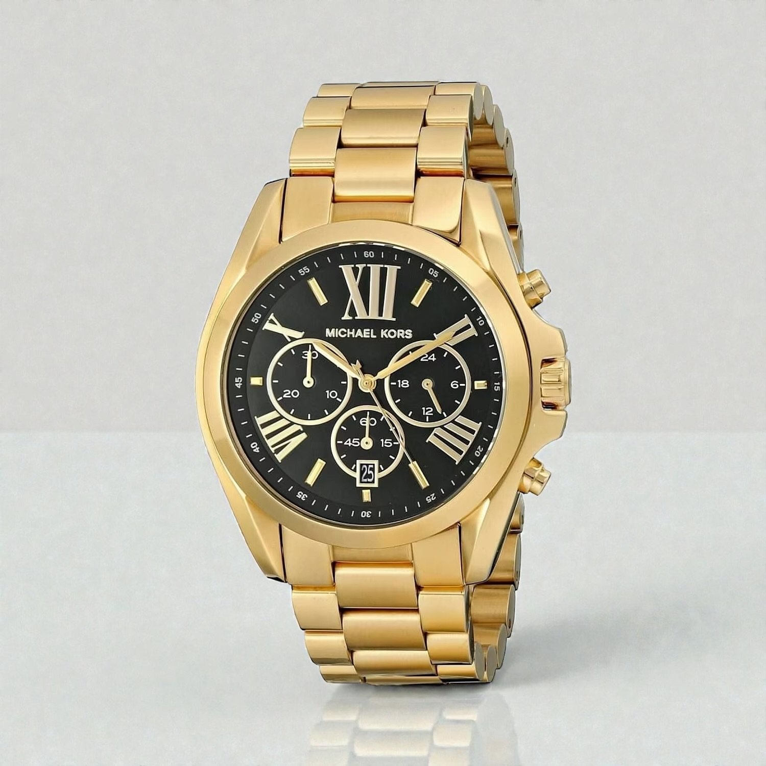 Montre Michael Kors pour Mixte Bradshaw Or et cadran noir