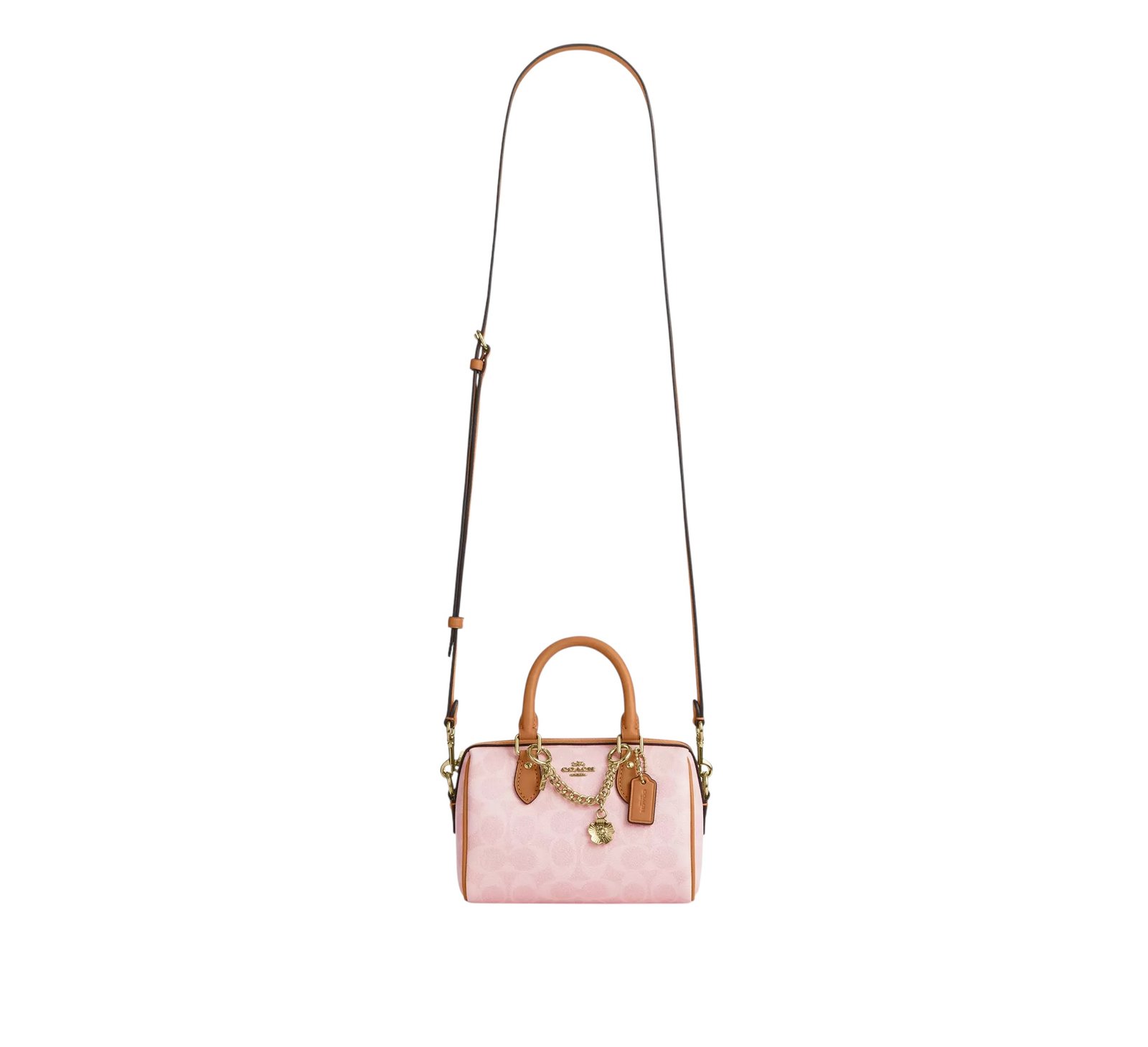 Sac À Bandoulière Coach Mini Rowan Pink S – Image 3